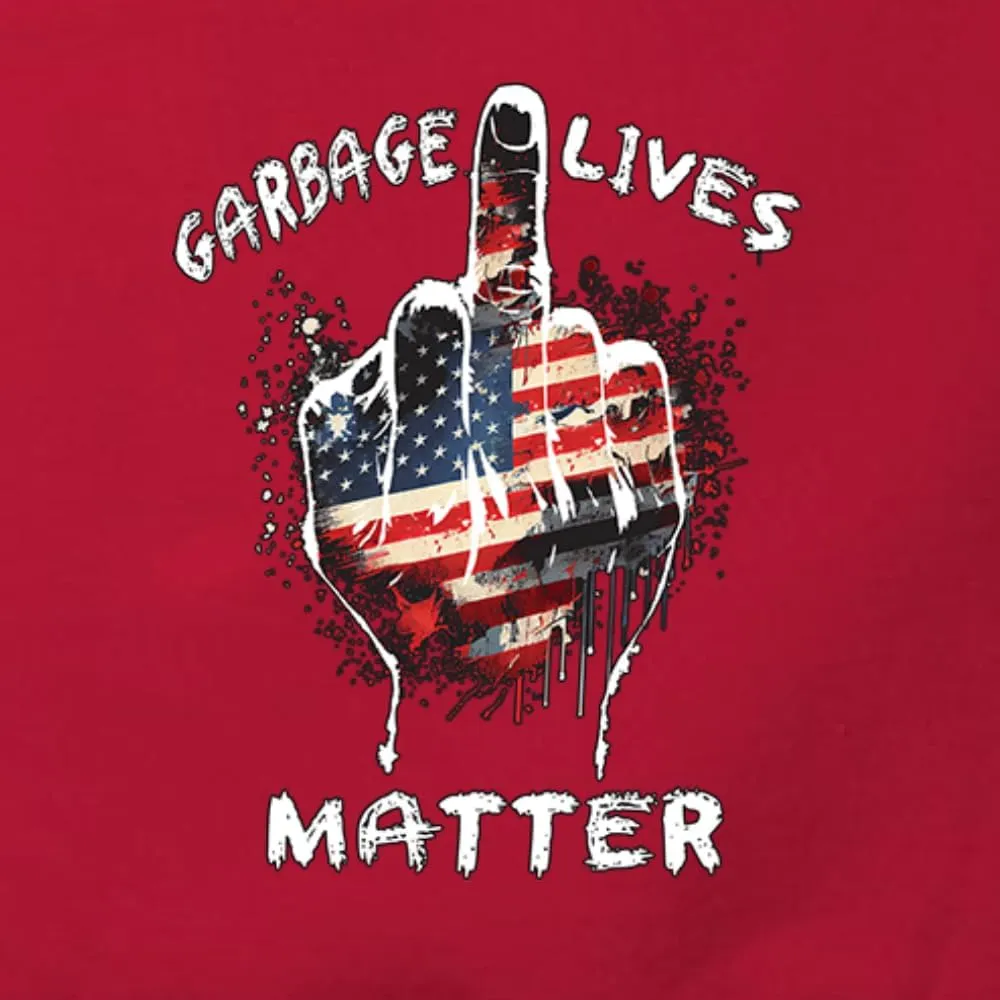Wild Bobby Garbage Lives Matter Funny MAGA Middle Finger Trump 2024 Political Sweatshirt
