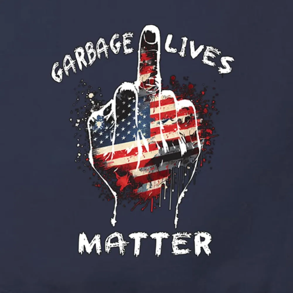 Wild Bobby Garbage Lives Matter Funny MAGA Middle Finger Trump 2024 Political Sweatshirt