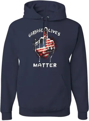 Wild Bobby Garbage Lives Matter Funny MAGA Middle Finger Trump 2024 Political Sweatshirt