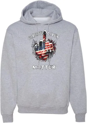 Wild Bobby Garbage Lives Matter Funny MAGA Middle Finger Trump 2024 Political Sweatshirt
