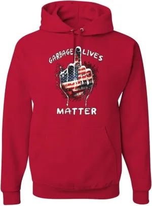 Wild Bobby Garbage Lives Matter Funny MAGA Middle Finger Trump 2024 Political Sweatshirt