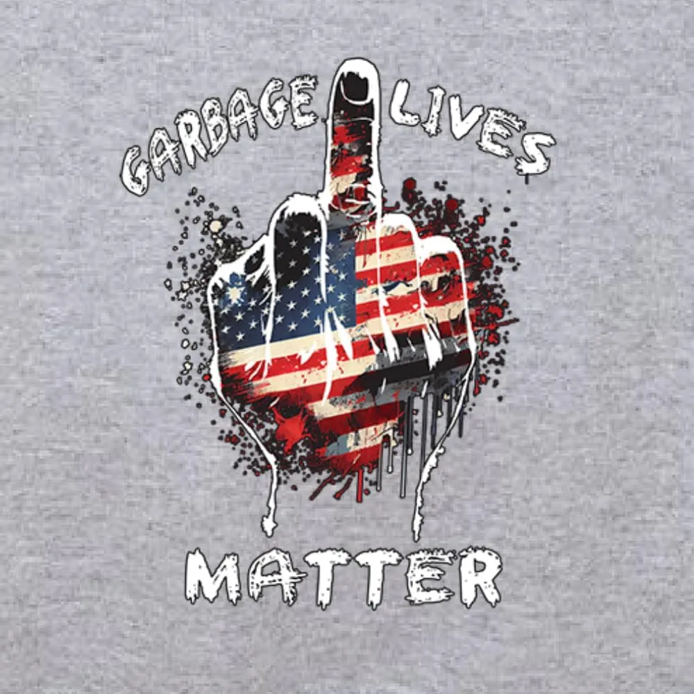 Wild Bobby Garbage Lives Matter Funny MAGA Middle Finger Trump 2024 Political Sweatshirt