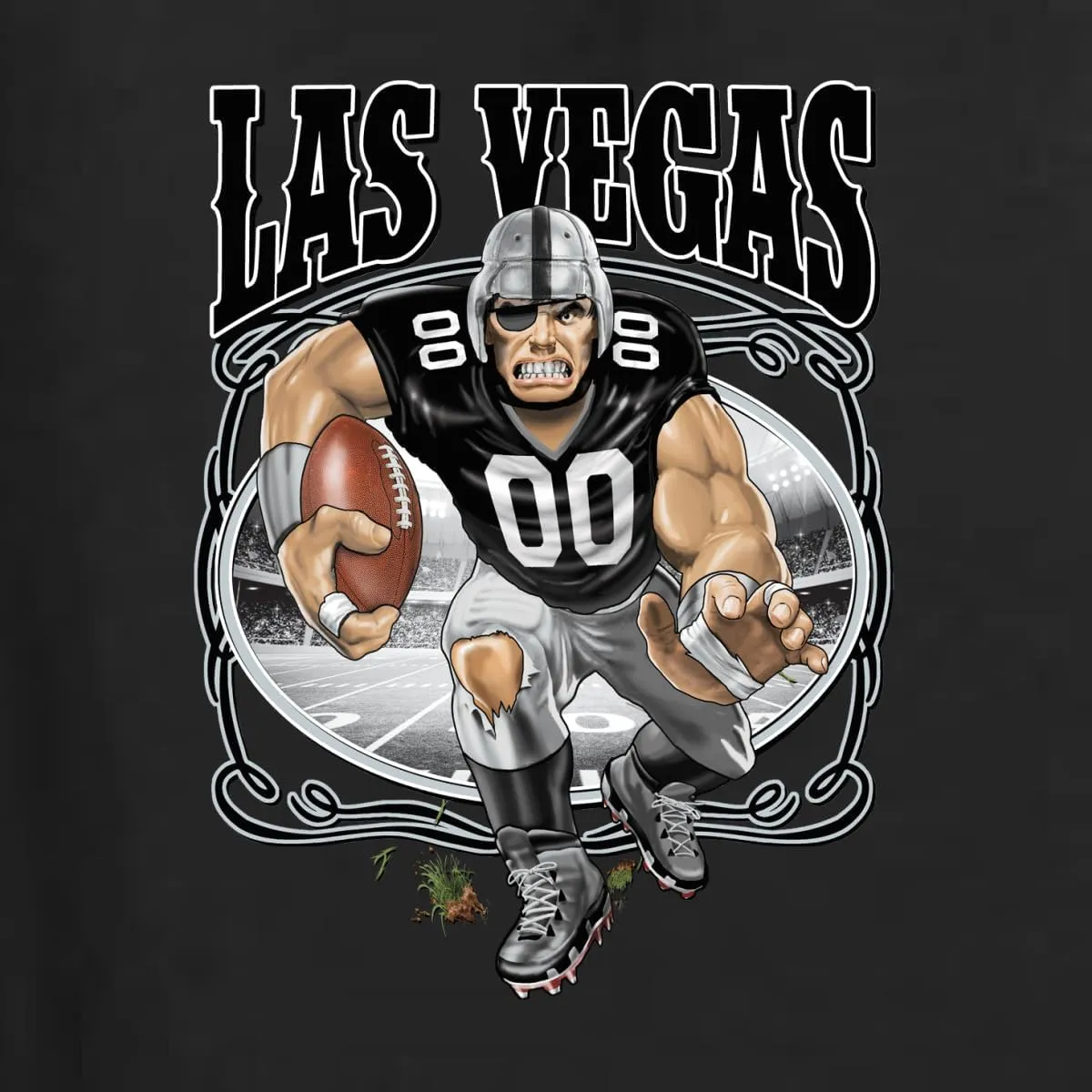 Wild Bobby Las Vegas Fan | LV Fantasy Sports Unisex Crewneck Graphic Sweatshirt