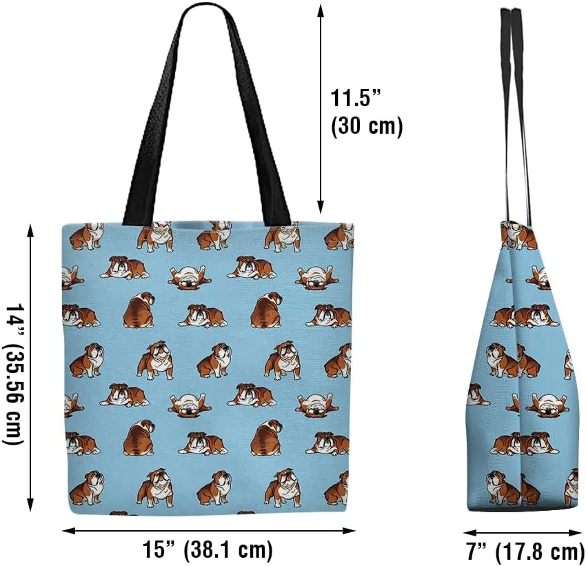 WIRESTER Big Tote Bag With Inner Pocket, Reusable Canvas Tote Bag for Women Girl, Beach Bag, Grocery Shopping Bag, Travel Bag