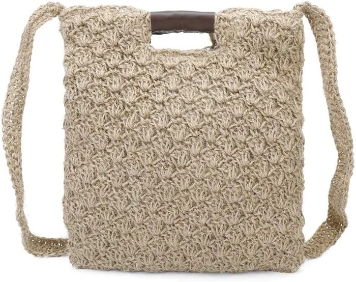 Women Fashion Linen Handbags Shoulder Bag Crossbody Bag