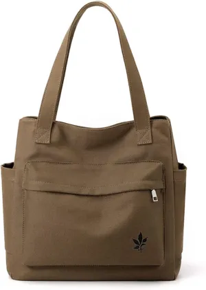 Women Handbag Canvas Shoulder Bag Casual Tote Purse