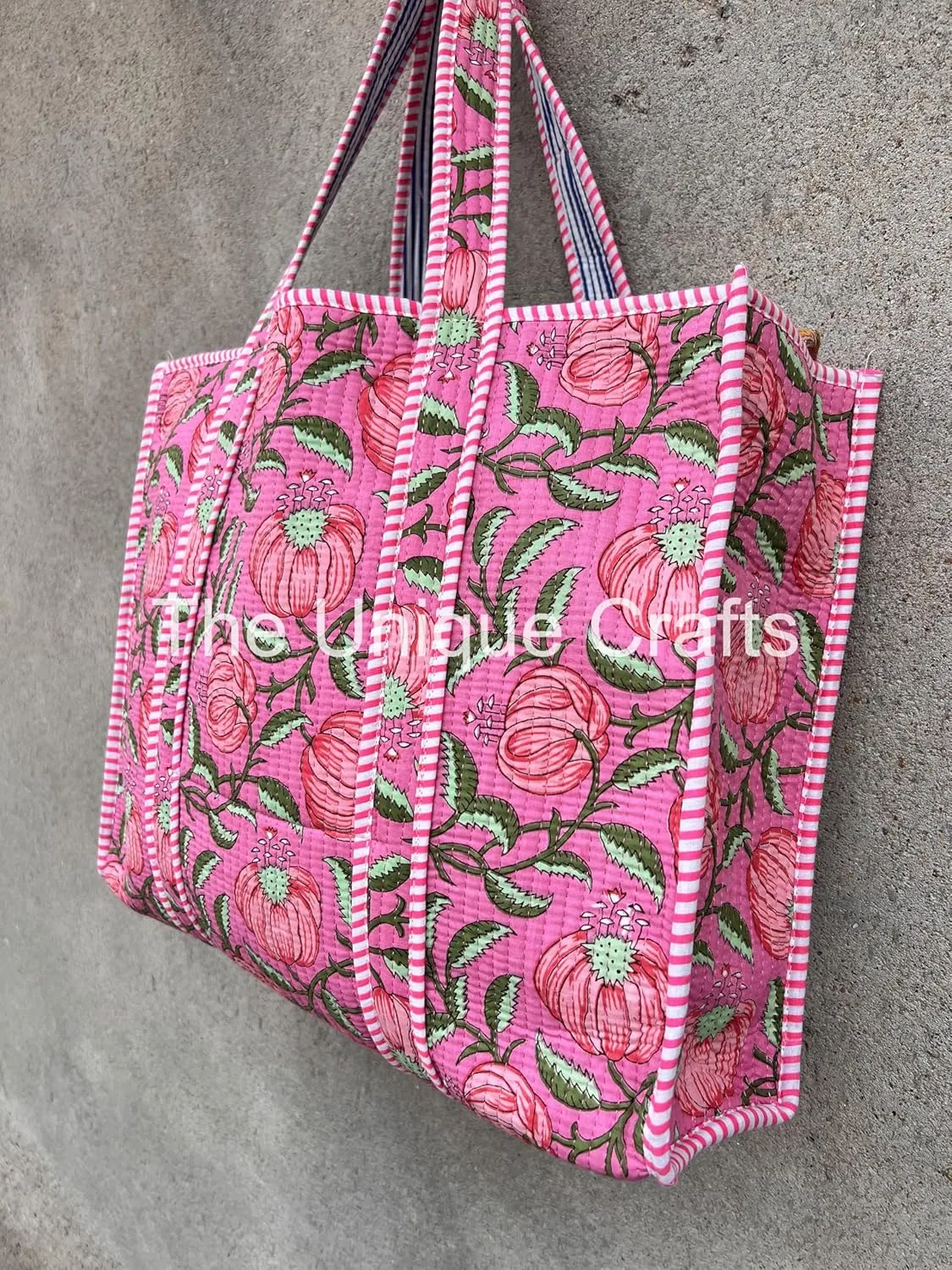 Women Lightweight Travel Bag Purse Cotton Shoulder Tote Bag Shopping Bag and Grocery Bags Stylish Beach Bag Gift for Her