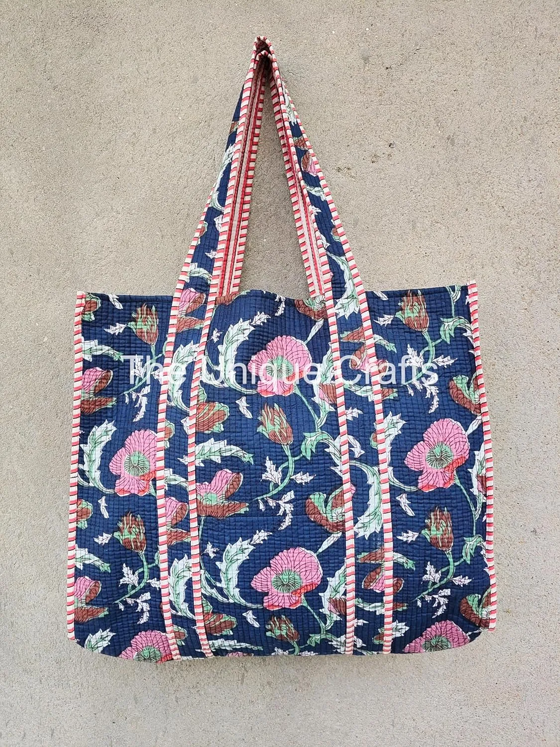 Women Lightweight Travel Bag Purse Cotton Shoulder Tote Bag Shopping Bag and Grocery Bags Stylish Beach Bag Gift for Her