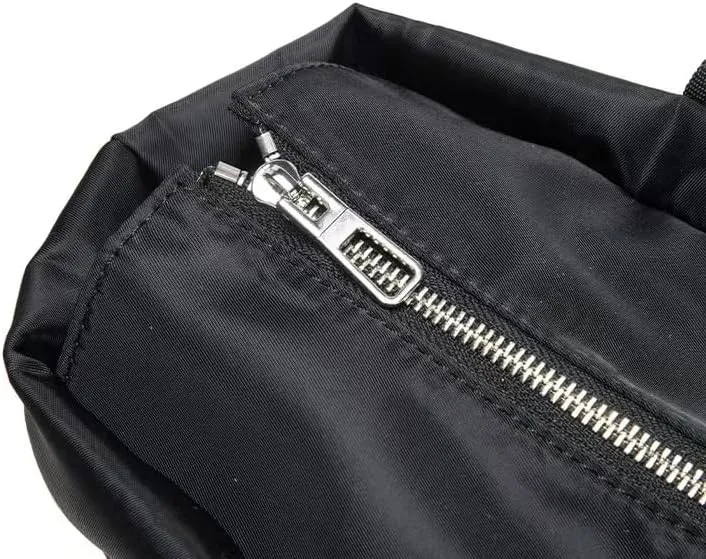 Women Men Universal Nylon Tote Bag Plain Shoulder Bag Crossbody Bag Work Gift Travel Daily Travel