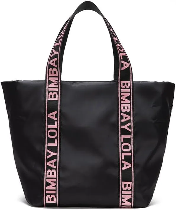 Women Men Universal Nylon Tote Bag Plain Shoulder Bag Crossbody Bag Work Gift Travel Daily Travel
