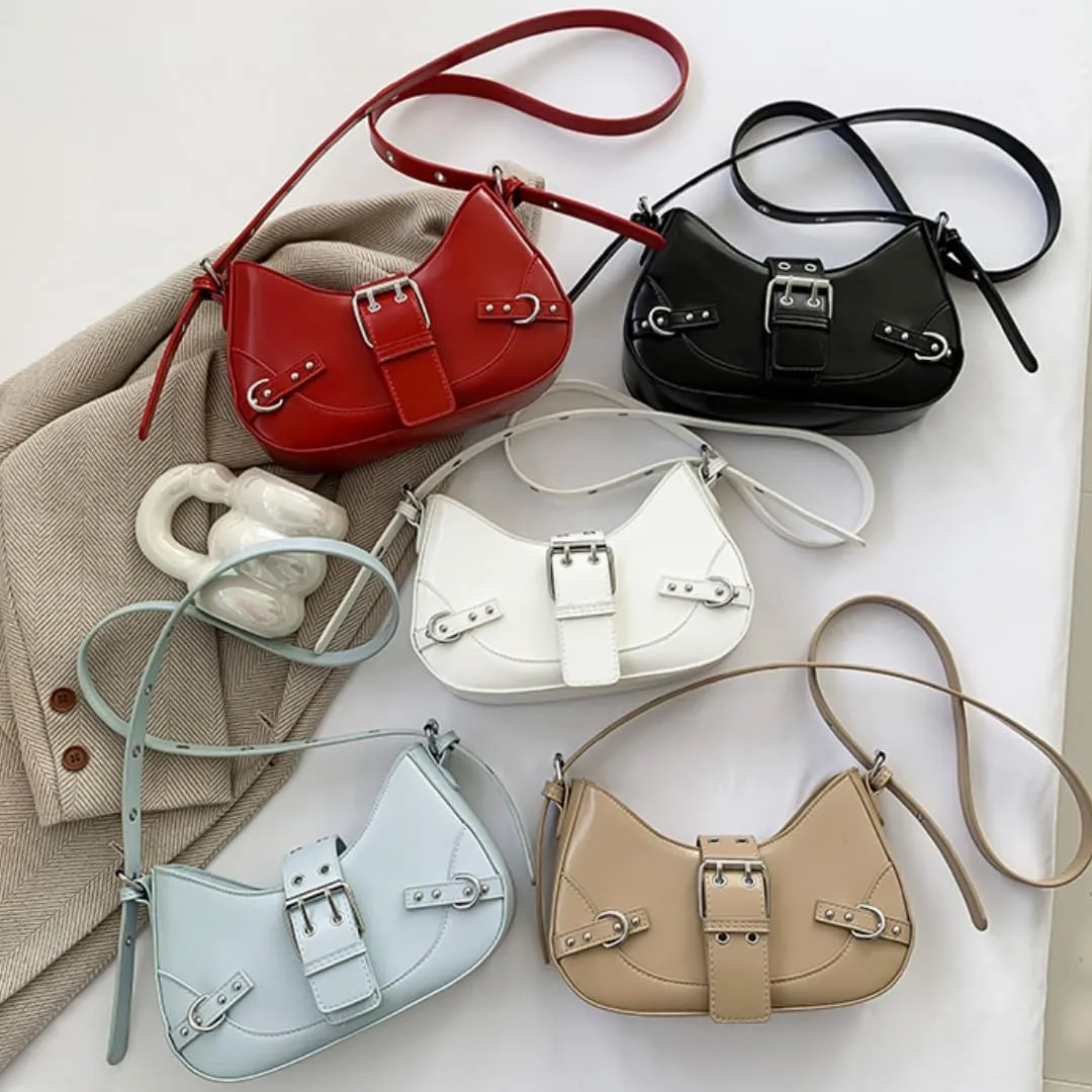 Women's Casual Shoulder Bag - Stylish Crossbody Purse with Comfortable Handles, Magnetic Closure, Adjustable Strap