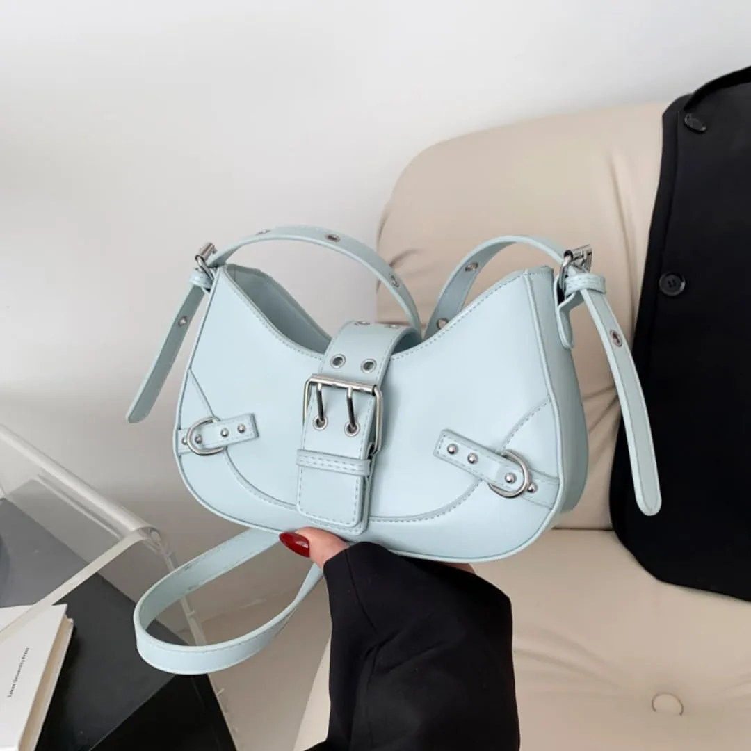 Women's Casual Shoulder Bag - Stylish Crossbody Purse with Comfortable Handles, Magnetic Closure, Adjustable Strap