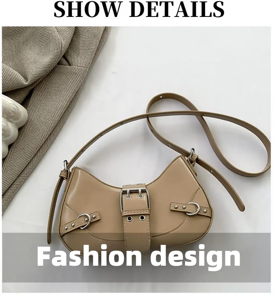 Women's Casual Shoulder Bag - Stylish Crossbody Purse with Comfortable Handles, Magnetic Closure, Adjustable Strap