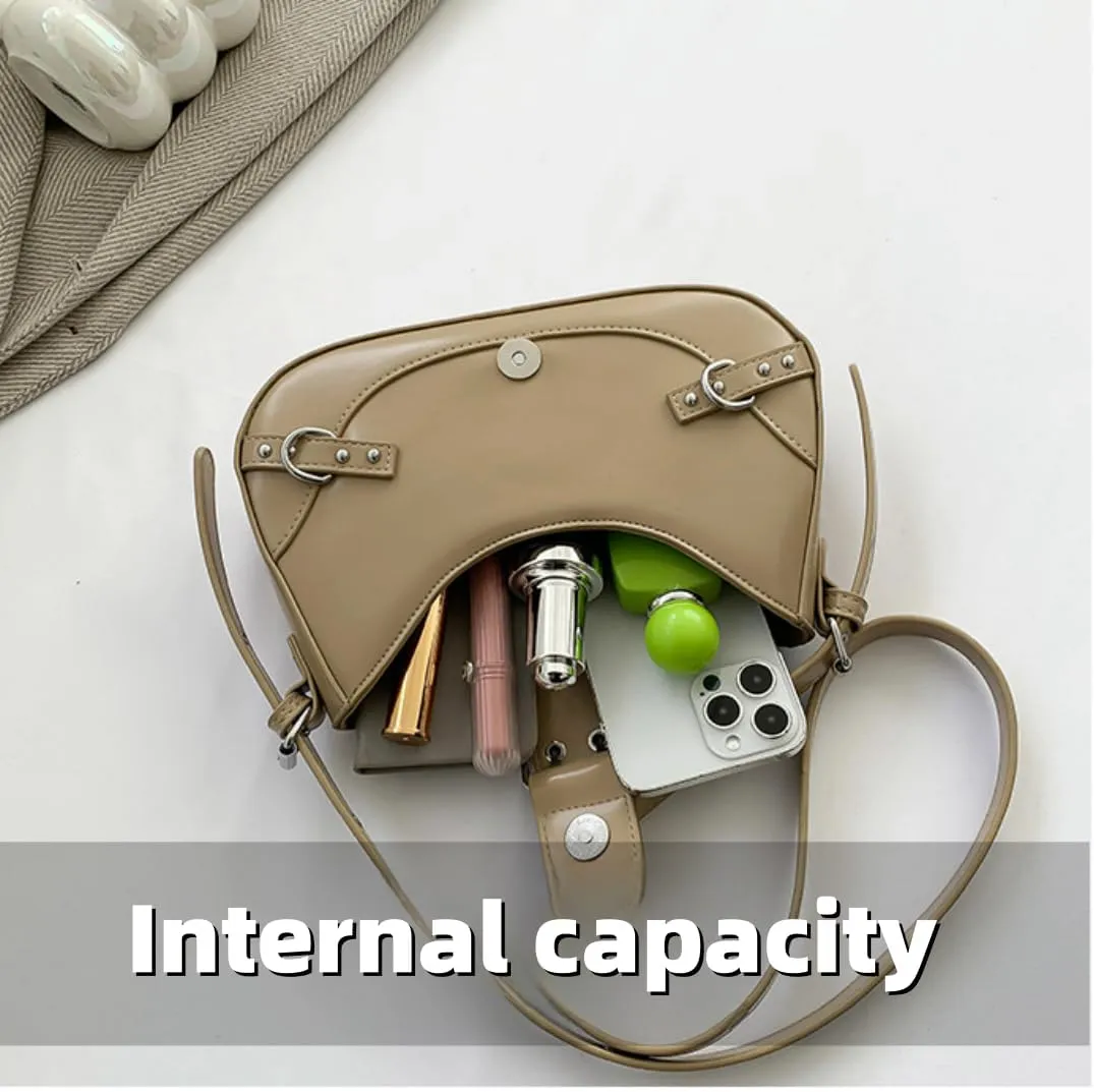 Women's Casual Shoulder Bag - Stylish Crossbody Purse with Comfortable Handles, Magnetic Closure, Adjustable Strap