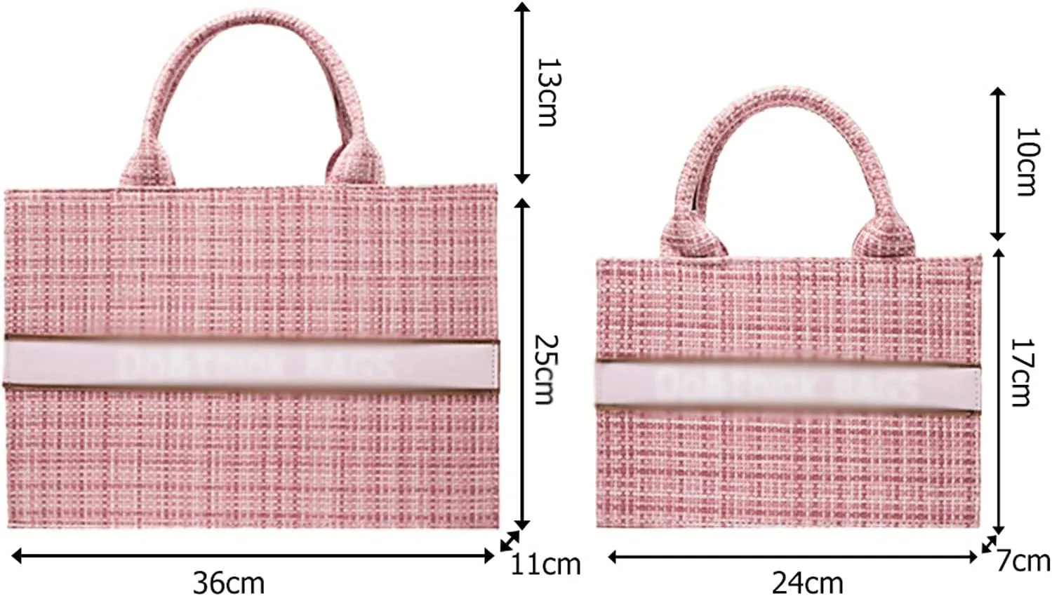 Women's Handbags Fashion Woolen Women Large Capacity Handbags Casual Solid Color Woven Ladies Daily Small Shopping Handbags(Black,Large)