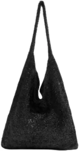 Womens Mermaid Sequins Shoulder Bag Reversible Sequin Handbag Purse Sparkling Tote Shiny Hobo Bag