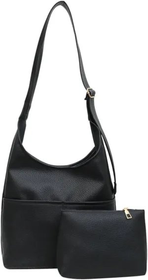 Women's Soft PU Leather Shoulder Crossbody Bag Large Bucket Totes Fashion Handbag Purse Top Handle Bag