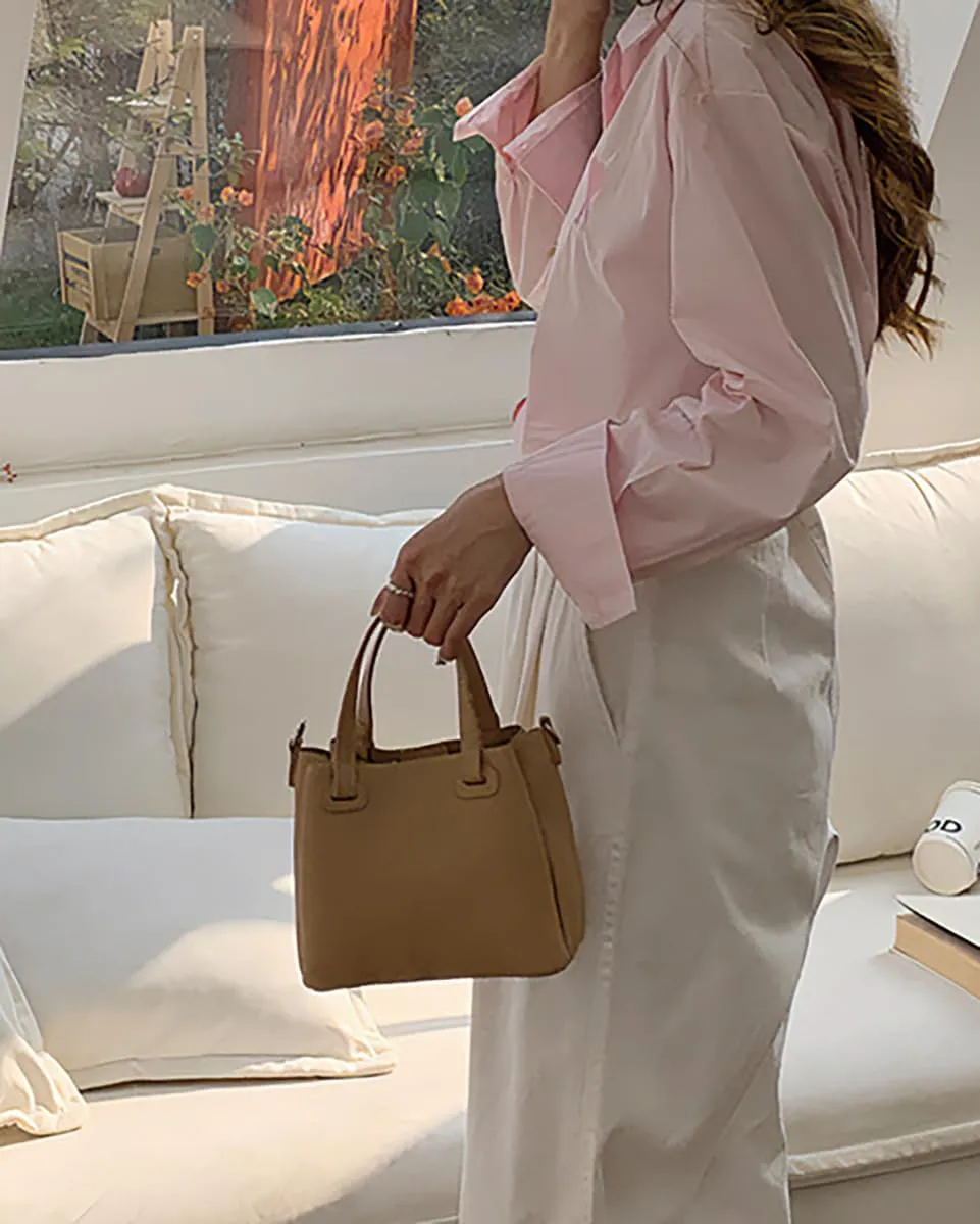 Womens Soft Vegan Leather Shoulder Crossbody Bag Casual Purse Small Totes Chic Handbag Top Handle Satchel