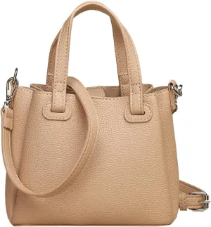 Womens Soft Vegan Leather Shoulder Crossbody Bag Casual Purse Small Totes Chic Handbag Top Handle Satchel