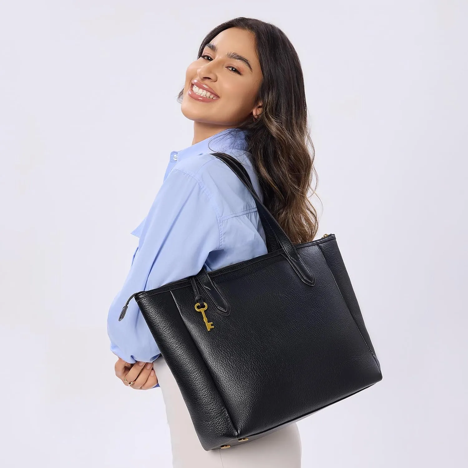 Women's Tote Bag Leather Handbag for Women 16L Large Capacity Travel Purses Ladies Shoulder Bags