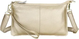Women's Trendy Leather Shoulder Crossbody Bag Small Square Purse Totes Soft Handbag Satchel Clutch