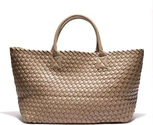 Woven Bag Shopper Bag Travel Handbags and Purses Women Tote Bag Large Capacity Shoulder Fashion Bags