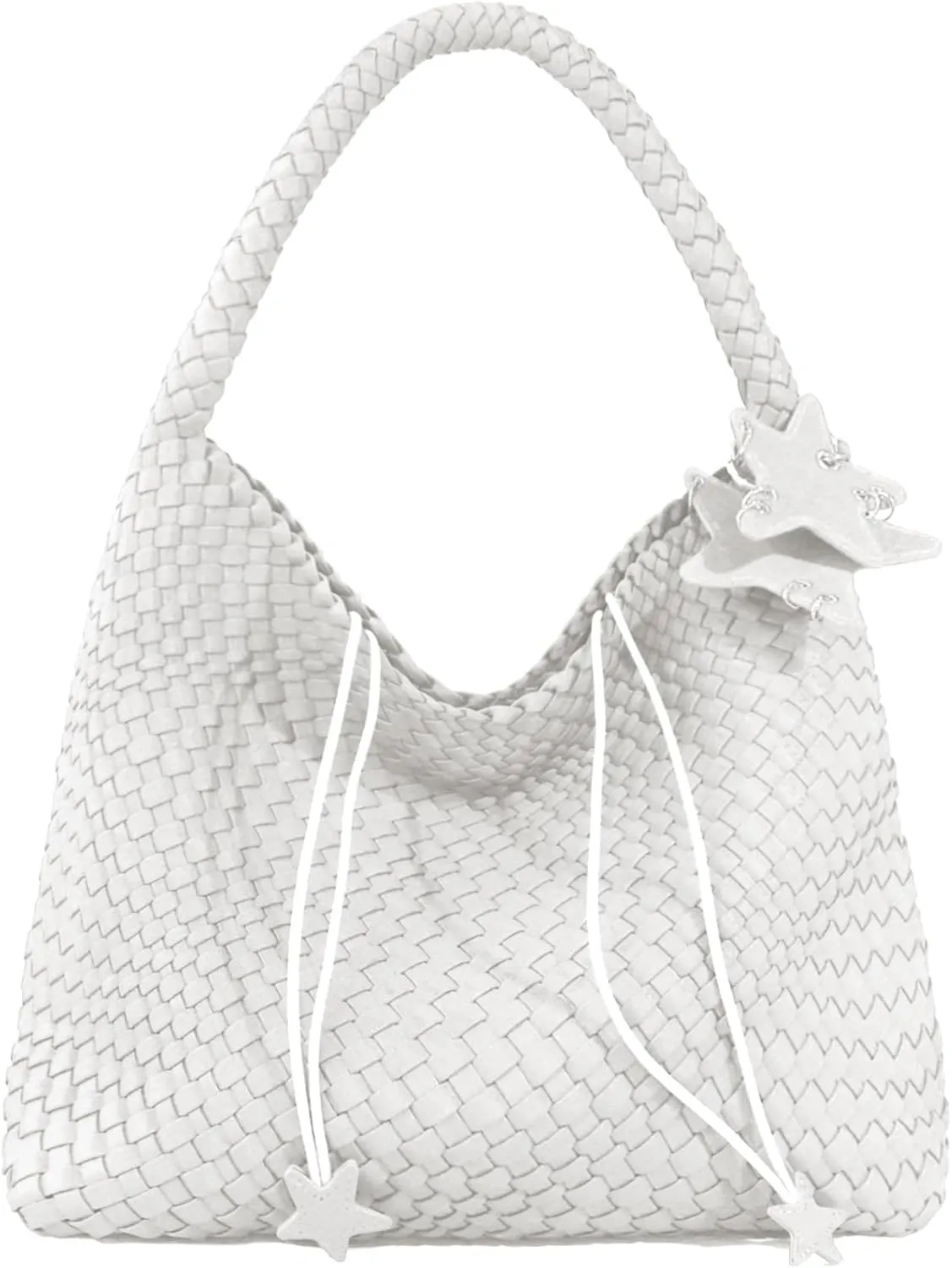 Woven Tote Bag for Women, Shoulder Handbags, Beach Hobo, Handwoven Satchel Underarm Bag, Top-Handle Bag With Purses