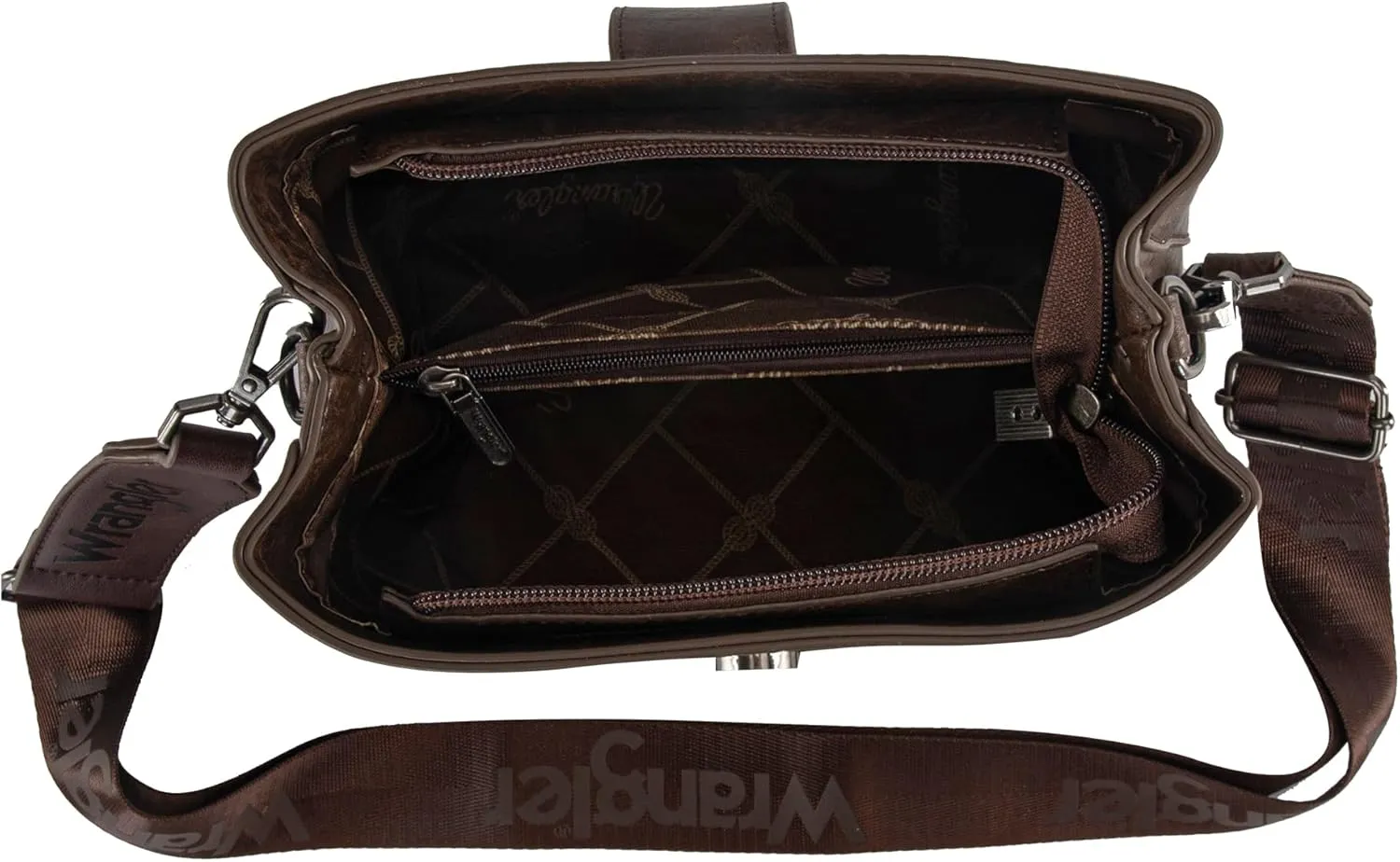 Wrangler Crossbody Purses for Women Cute Handbag and Shoulder Bag for Ladies