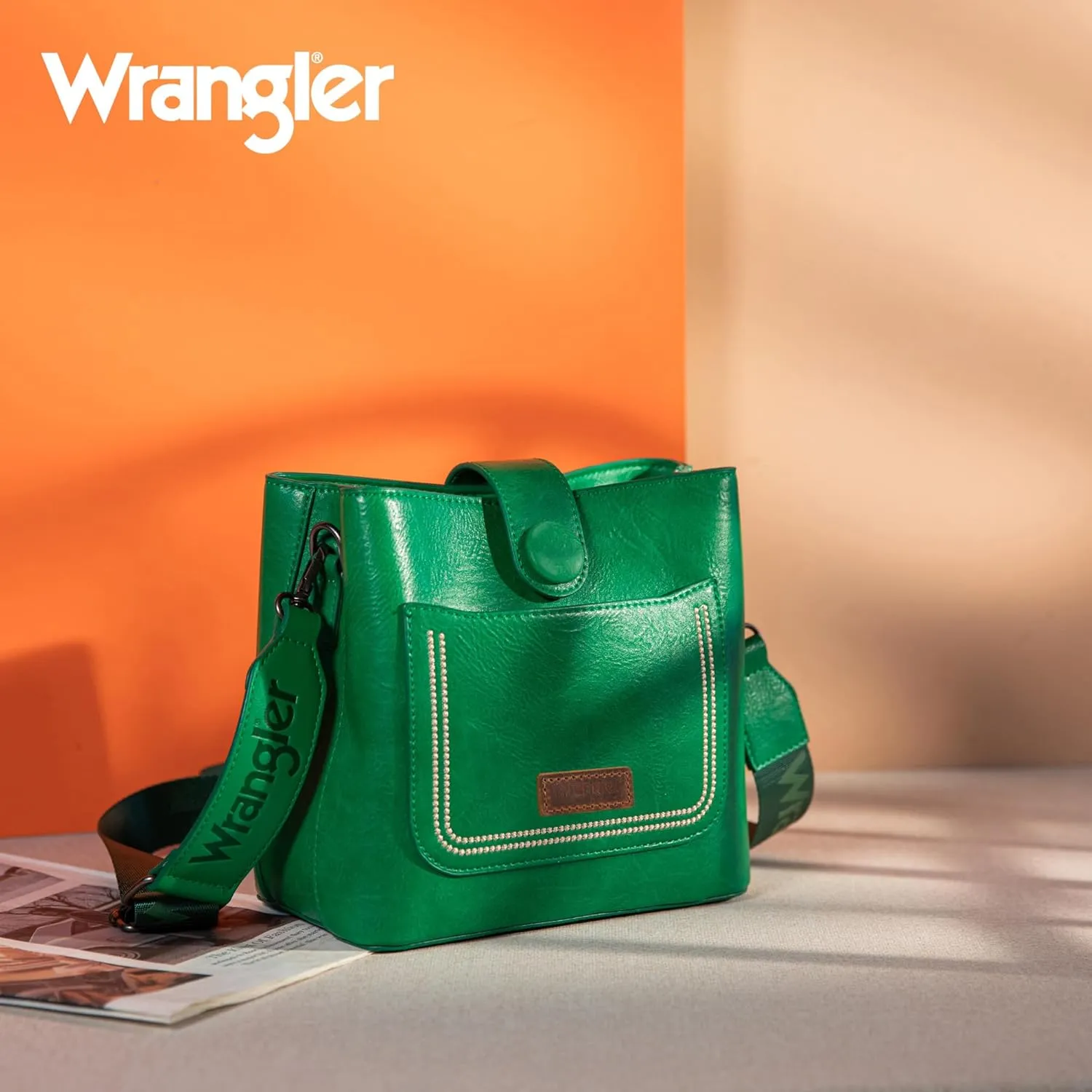 Wrangler Crossbody Purses for Women Cute Handbag and Shoulder Bag for Ladies