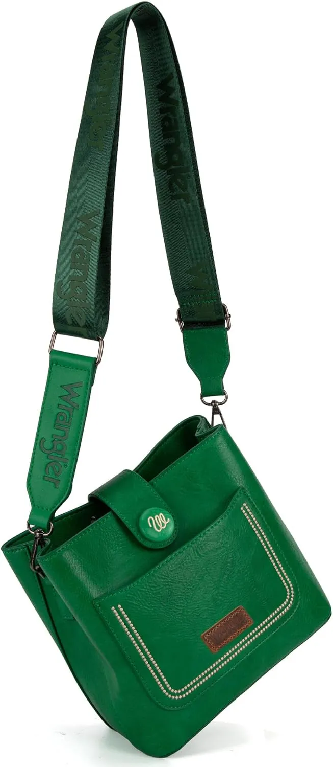Wrangler Crossbody Purses for Women Cute Handbag and Shoulder Bag for Ladies