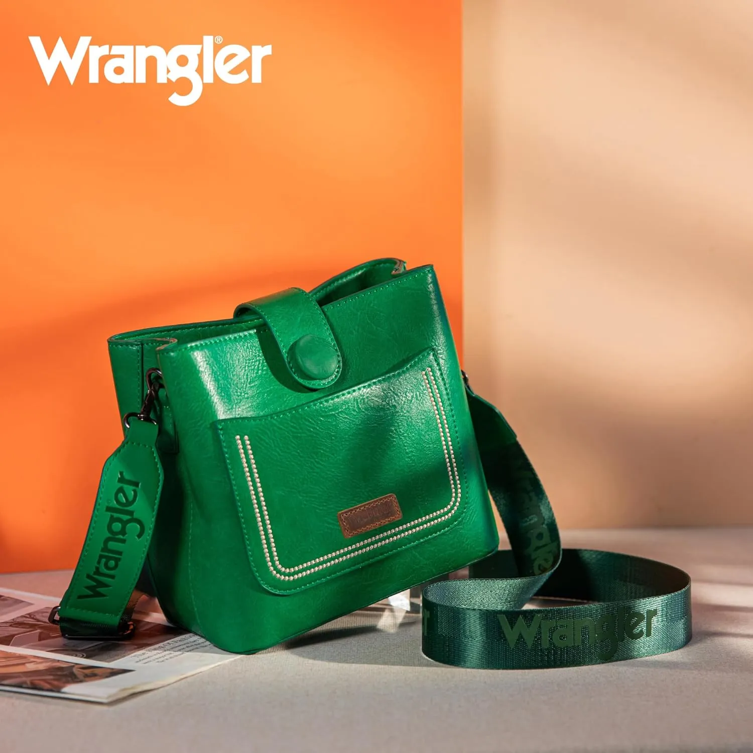 Wrangler Crossbody Purses for Women Cute Handbag and Shoulder Bag for Ladies
