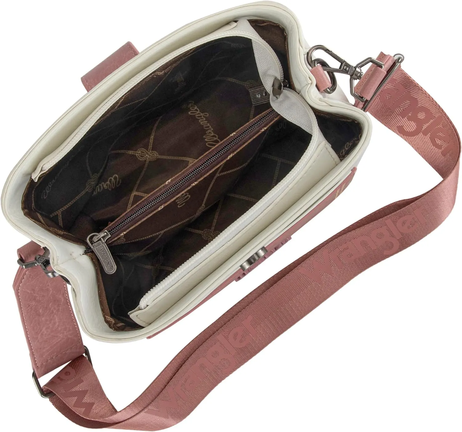 Wrangler Crossbody Purses for Women Cute Handbag and Shoulder Bag for Ladies