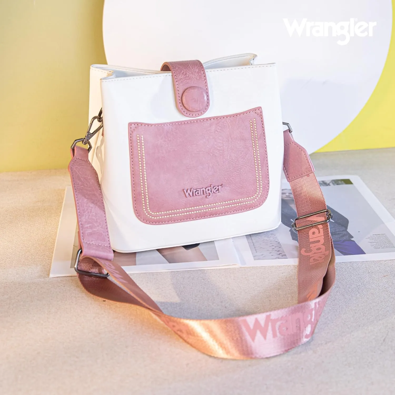Wrangler Crossbody Purses for Women Cute Handbag and Shoulder Bag for Ladies
