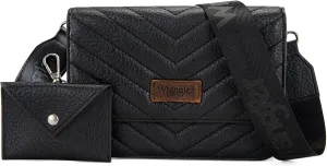 Wrangler Crossbody Wallet Purses for Women Rfid Blocking Wallet Purses with Crossbody Strap