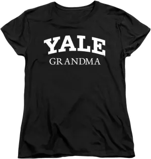 Yale University Official Grandma Women's T Shirt