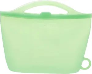 YARNOW Microwave Steam Bags for Food Storage Reusable Food Bag Capacity Leak Resistant Fruit Vegetable Container Kitchen