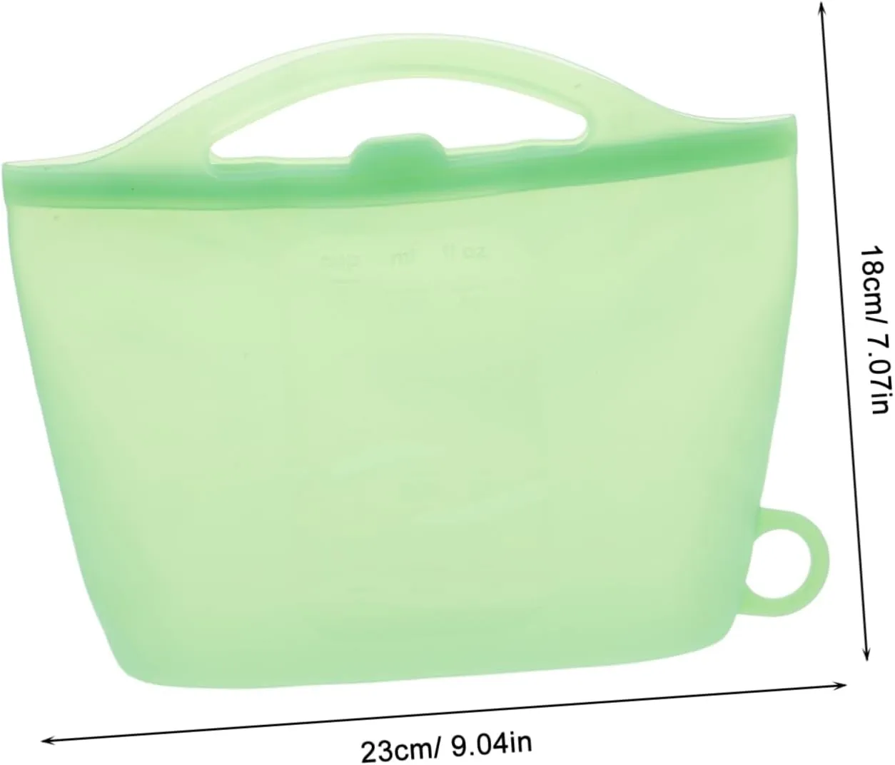YARNOW Microwave Steam Bags for Food Storage Reusable Food Bag Capacity Leak Resistant Fruit Vegetable Container Kitchen