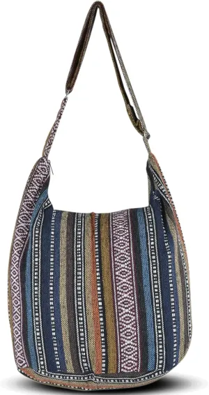Your Cozy Hobo Sling Bags For Women Crossbody Bag Thai Top Handmade Shoulder Bag with Adjustable Strap