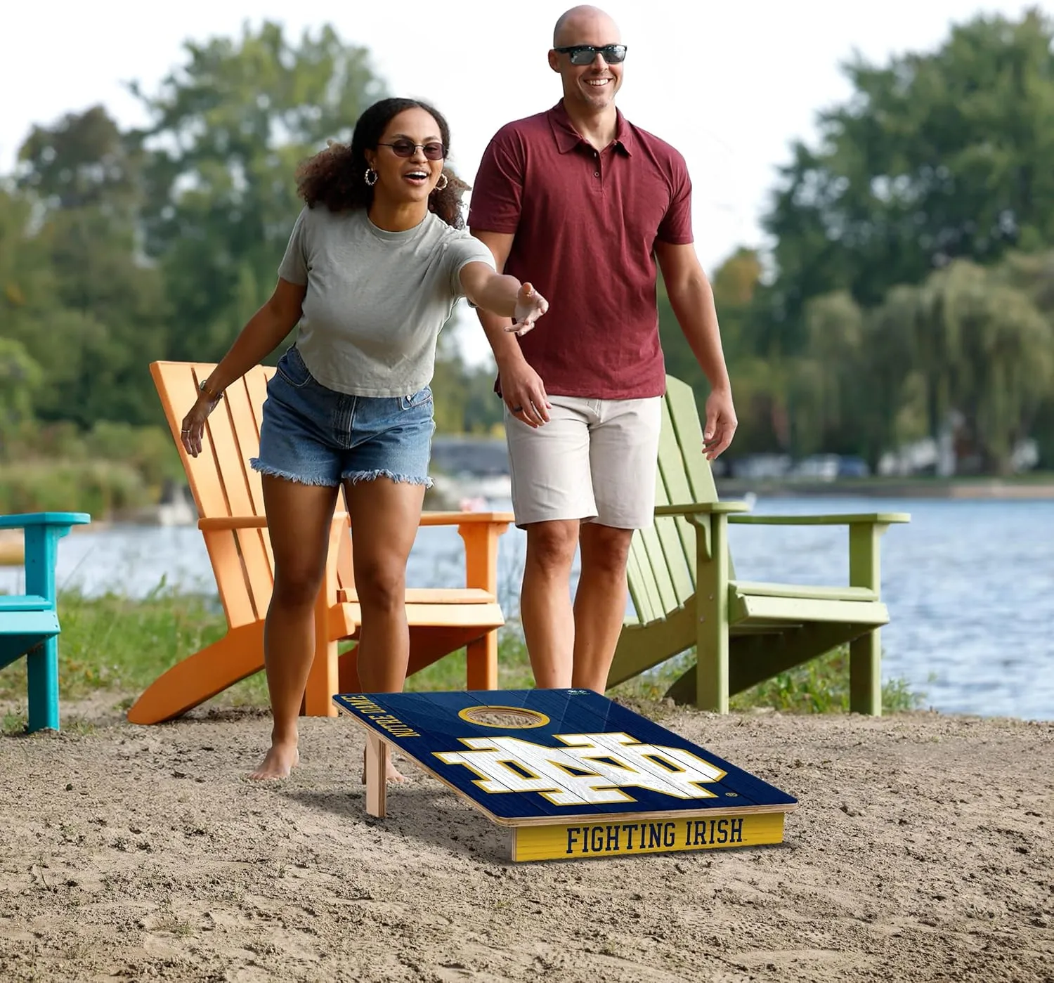 YouTheFan NCAA 2' x 3' Cornhole Game
