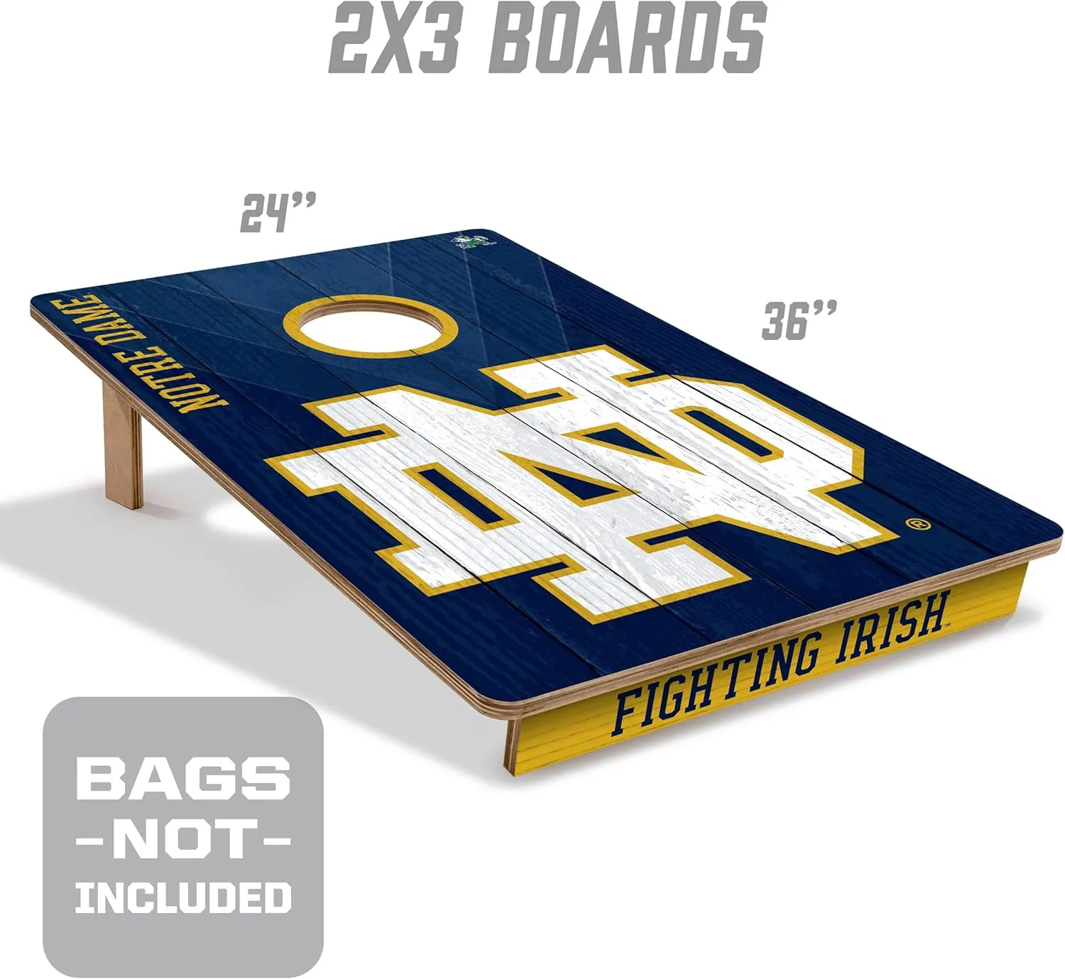 YouTheFan NCAA 2' x 3' Cornhole Game