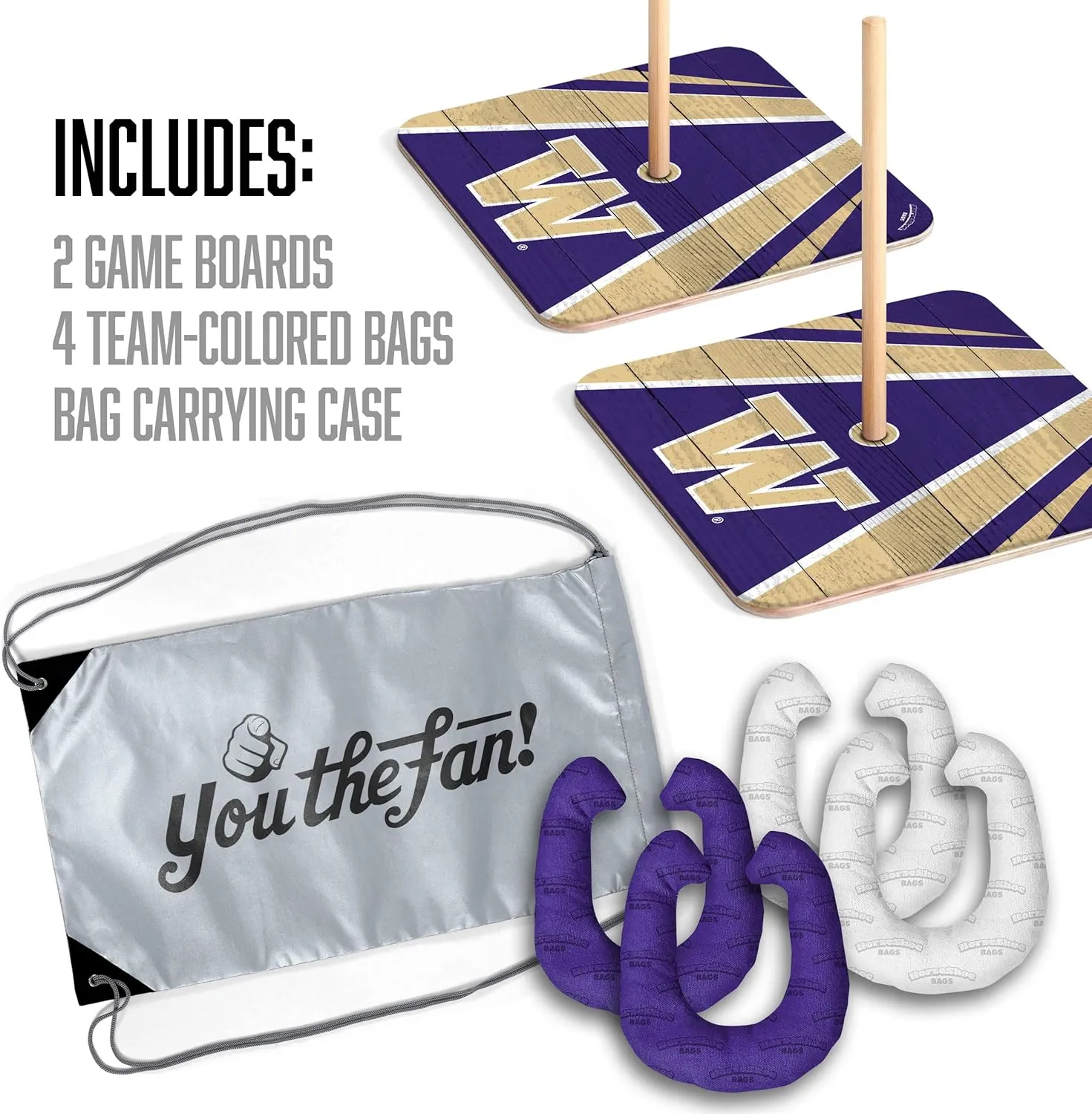 YouTheFan NCAA HorseShoe Bags Game