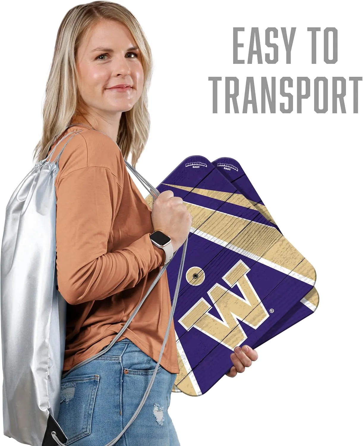 YouTheFan NCAA HorseShoe Bags Game