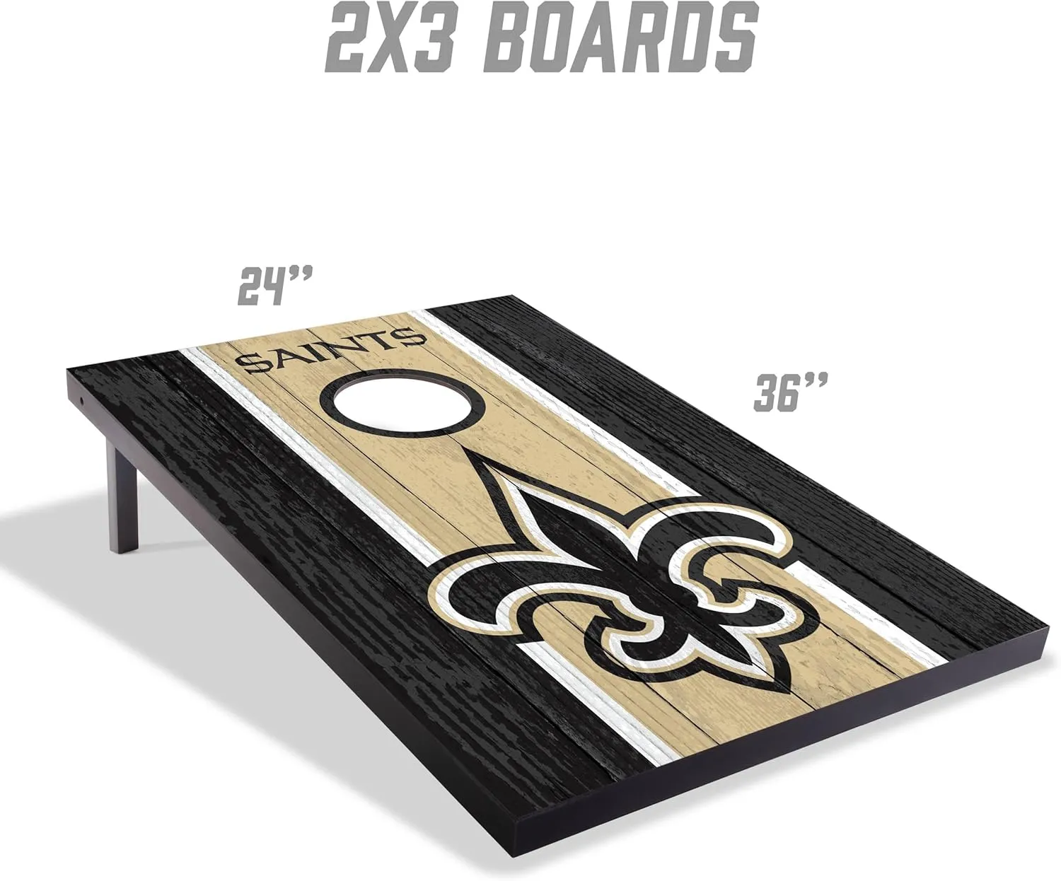 YouTheFan NFL 2' x 3' Portable Cornhole Game with Logo Bags