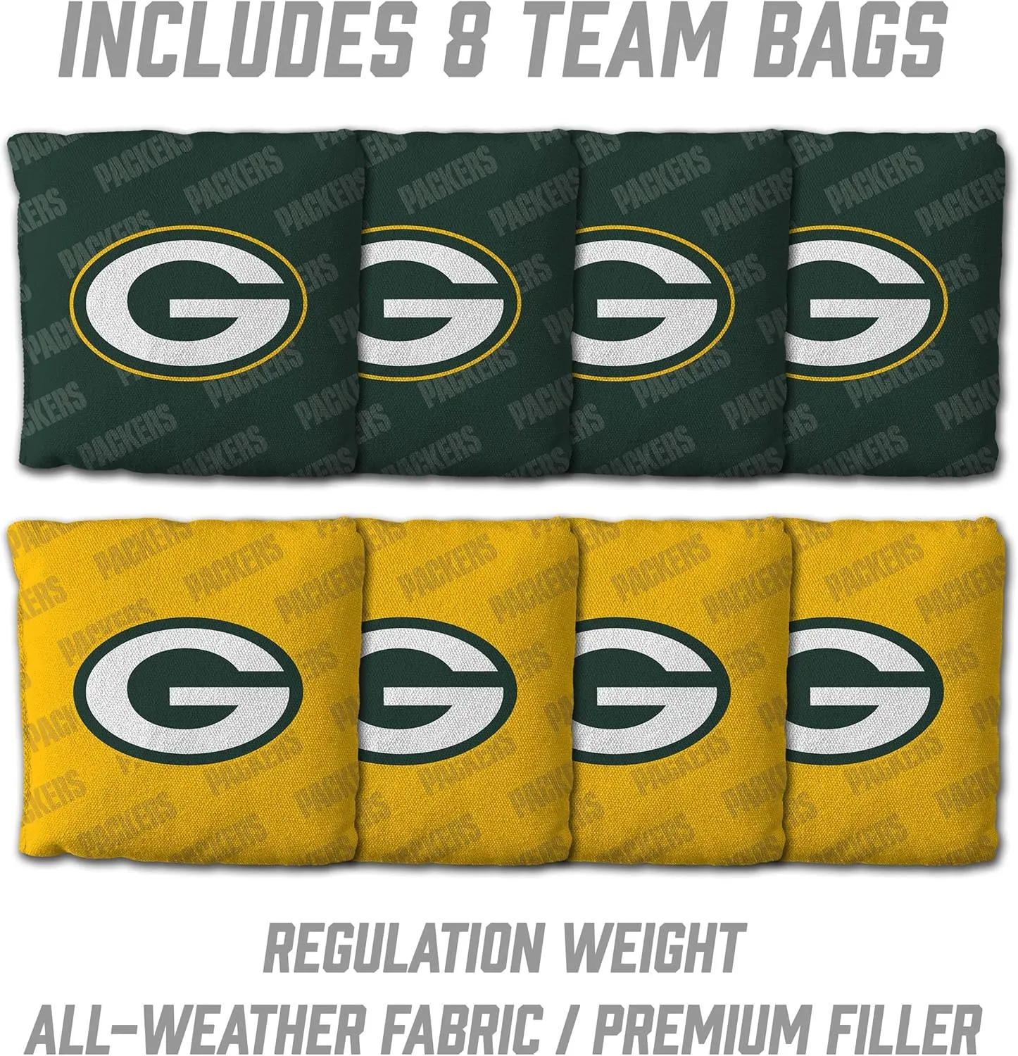 YouTheFan NFL 2’ x 3’ Wood Cornhole Game with Logo Bags