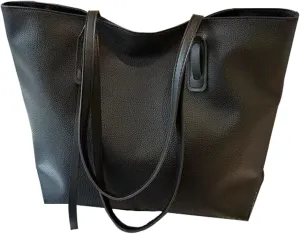 YXQSED Tote Bags for Women's PU Leather Big Purses and handbags ladies Waterproof Big Shoulder Bag