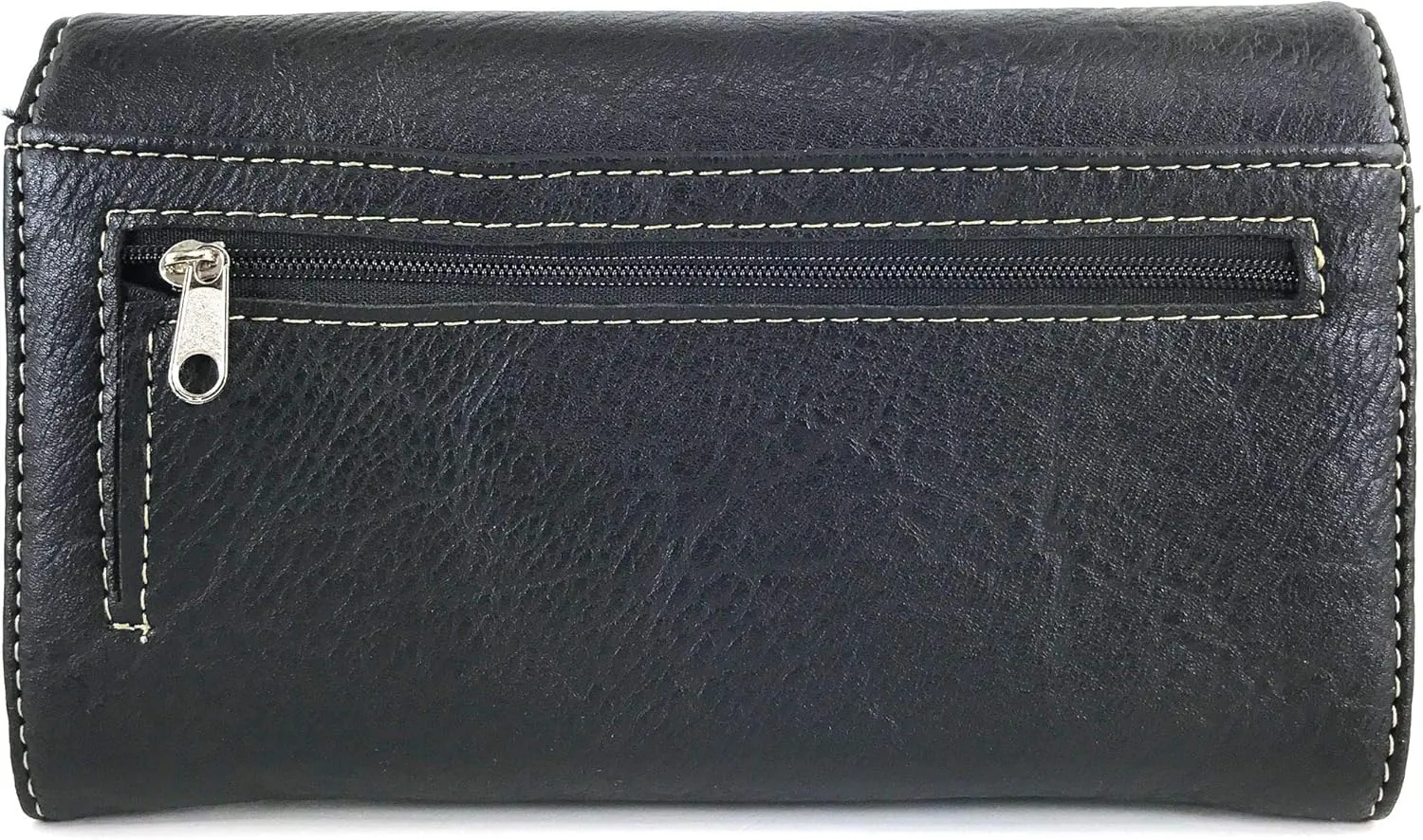 Zelris Bible Verse Corinthians 12:9 God Women Crossbody Trifold Wallet