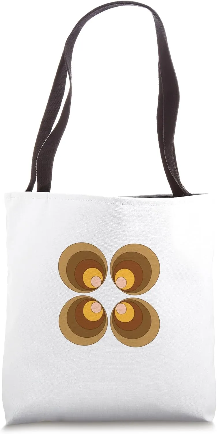 Zen Bloom - Geometric 4 Petal Flower for Extreme Luck Tote Bag