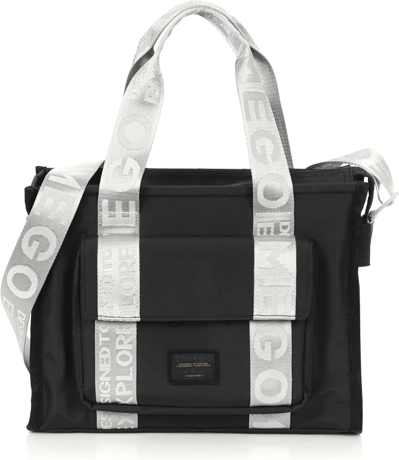 ZIMEGO Women's Casual Tote Bag - Stylish and Versatile Crossbody Travel Handbag