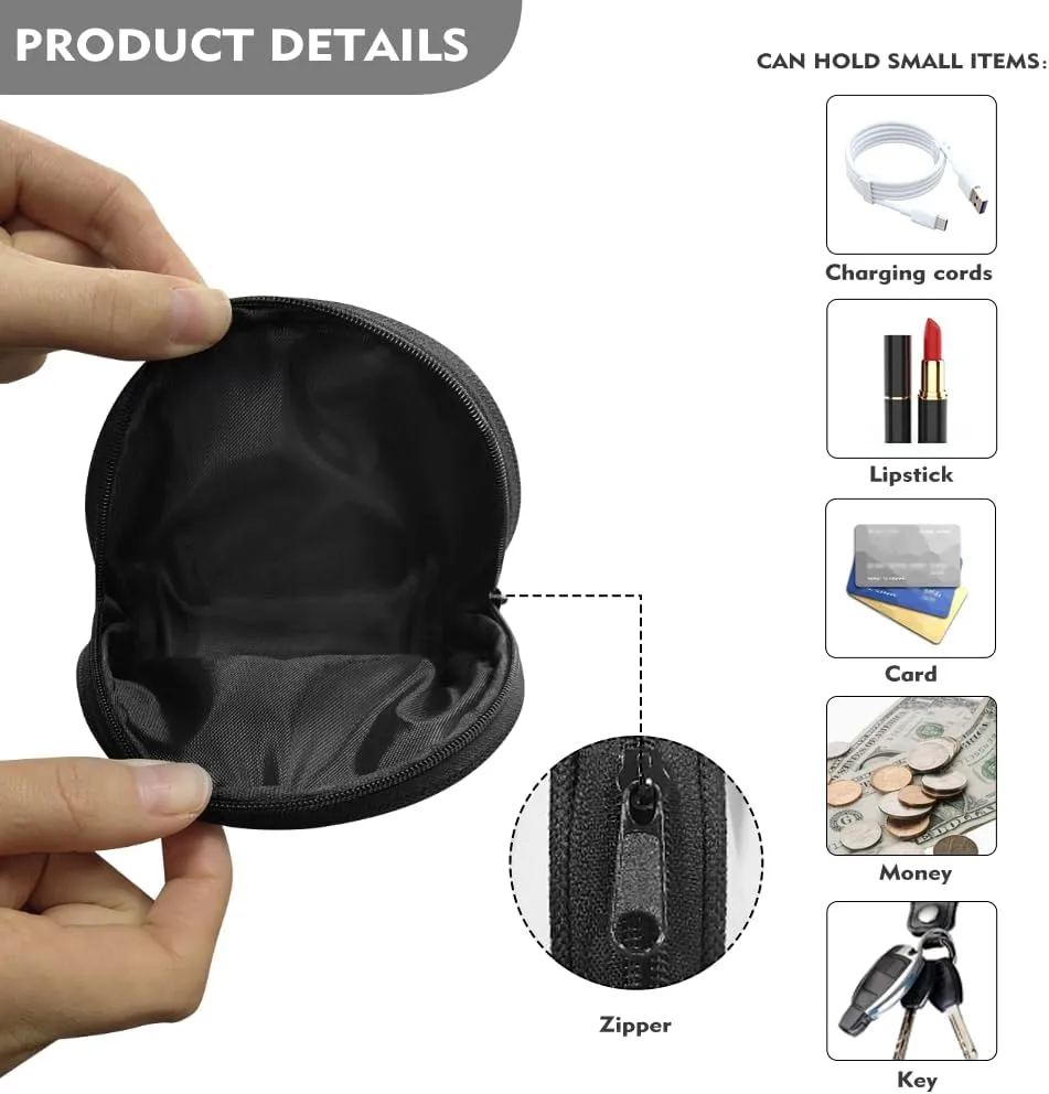 ZOUTAIRONG African Black Girl Mini Backpack Leather Purse and Wallet Set for Women Small Daypacks Purse for Girls Travel Pouch Afro American Magic Princess Makeup Bag