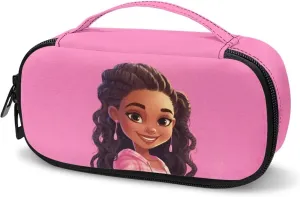 ZOUTAIRONG Black African Girl Insulin Cooler Travel Case Insulated Diabetic Kit Portable Bag Medication Cooler Bag for Insulin Pens Blood Glucose Monitor Supplies American Princess